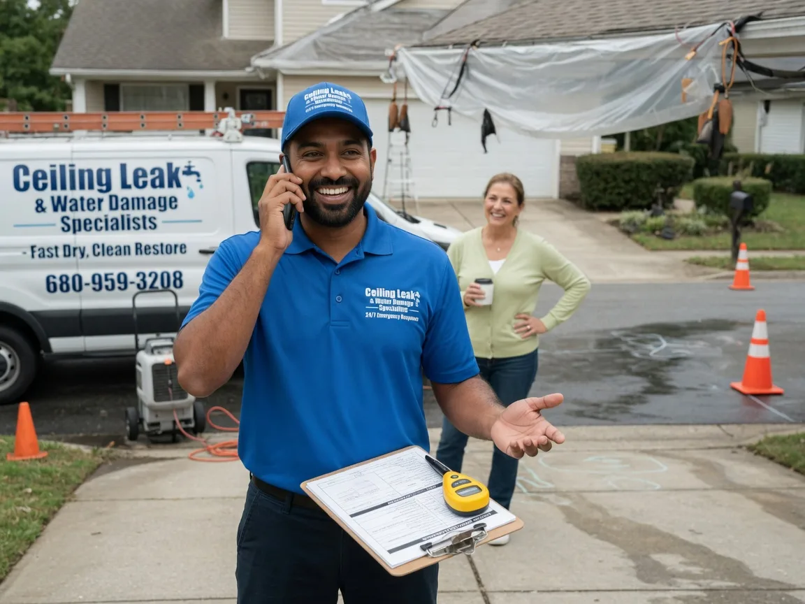 Ceiling Leak Cleanup Sugar Valley, GA FAQs
